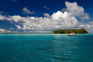 taha'a in french polynesia is a top sailing destination