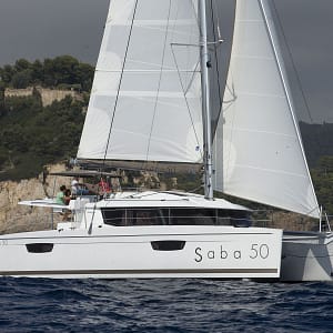 Saba 50 Bareboat Charter is available in the british virgin islands and 40 other exotic locales